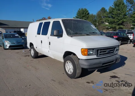 2007 Ford E-250 Commercial/Recreational from USA, damaged, VIN 1FTNE24L27DA52658